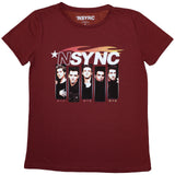 NSYNC: Flame Logo T-Shirt (Kvinder)