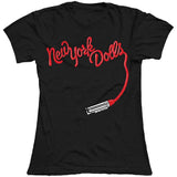 New York Dolls: Lipstick Logo T-shirt – officielt merchandise