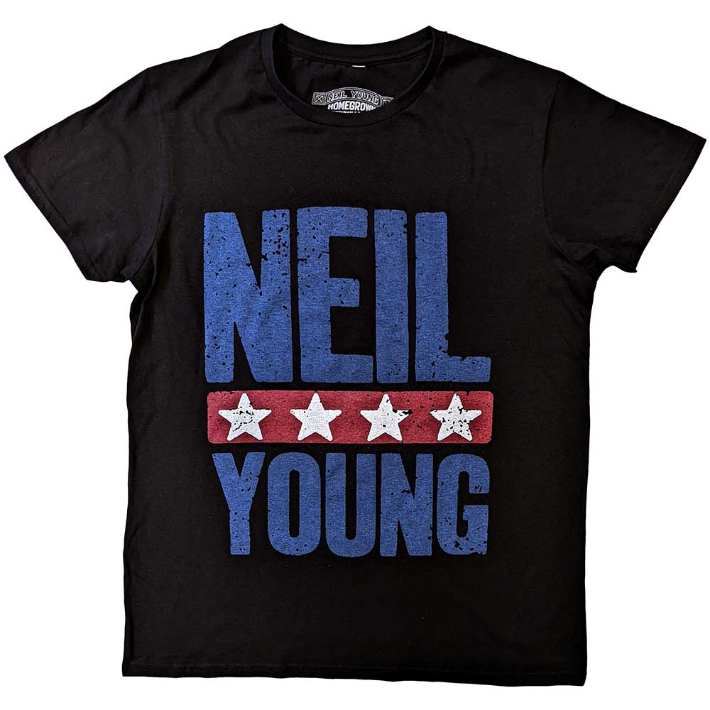 Neil Young: Stars Logo T-Shirt