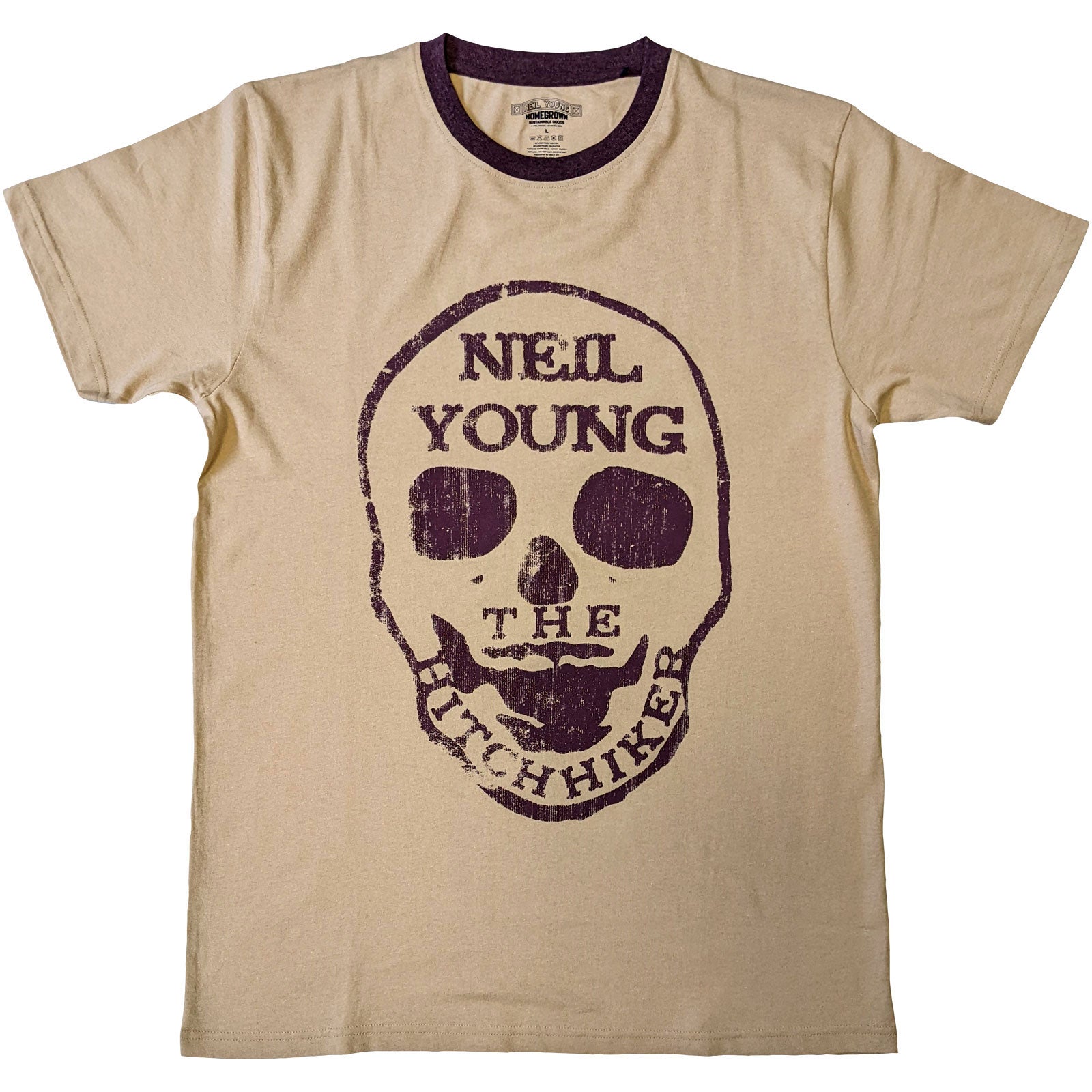Neil Young: Hitchhiker Ringer T-Shirt