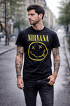 Nirvana: Yellow Smiley T-shirt