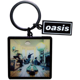 Oasis: Definitely Maybe Album Decca Logo Charm (Ex - Tour) Nøglering – officielt merchandise