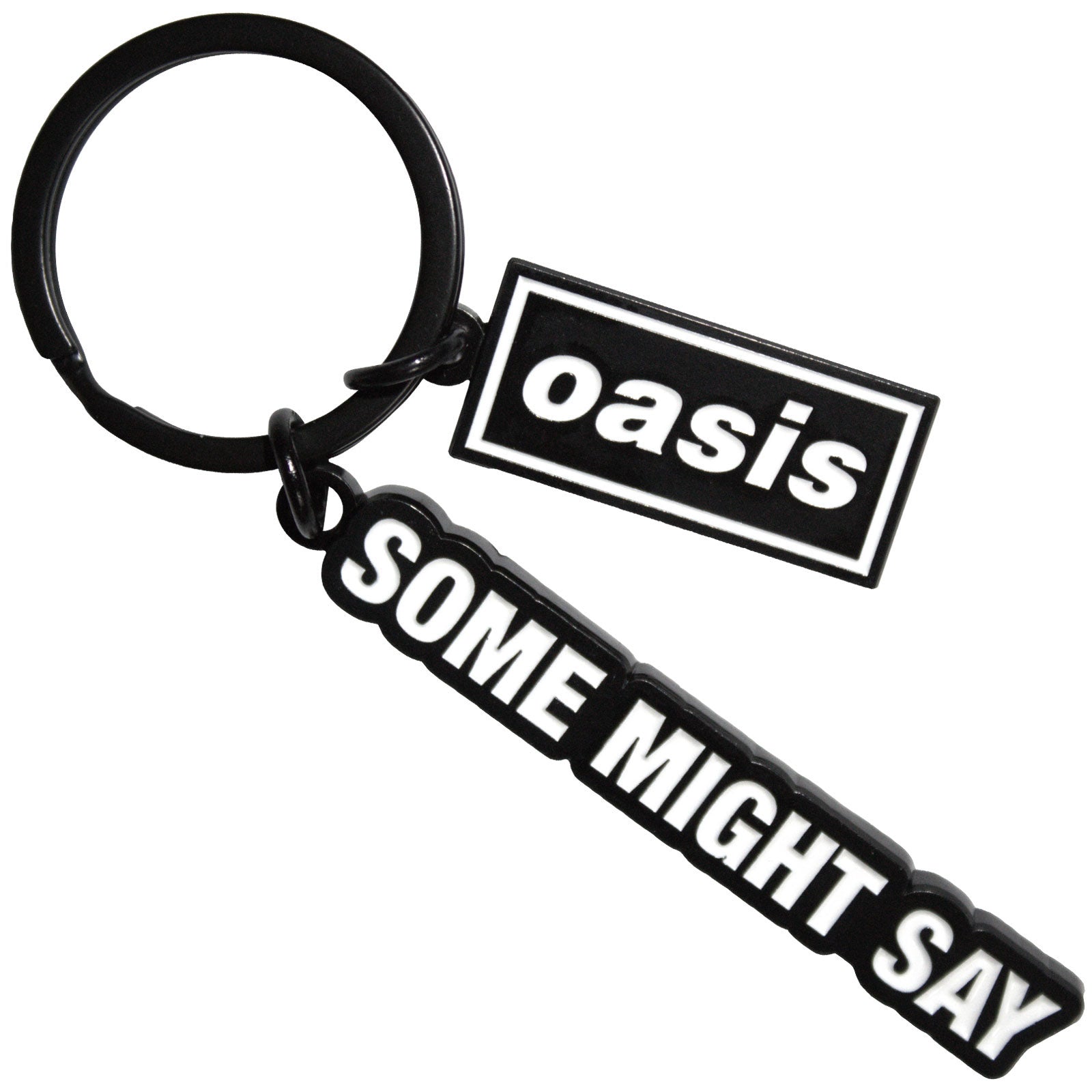 Oasis: Some Might Say Decca Logo Charm (Ex - Tour) Nøglering – officielt merchandise