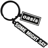 Oasis: Some Might Say Decca Logo Charm (Ex - Tour) Nøglering – officielt merchandise