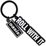 Oasis: Roll With It Decca Logo Charm (Ex - Tour) Nøglering – officielt merchandise