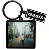 Oasis: What's The Story Album Decca Logo Charm (Ex - Tour) Nøglering – officielt merchandise