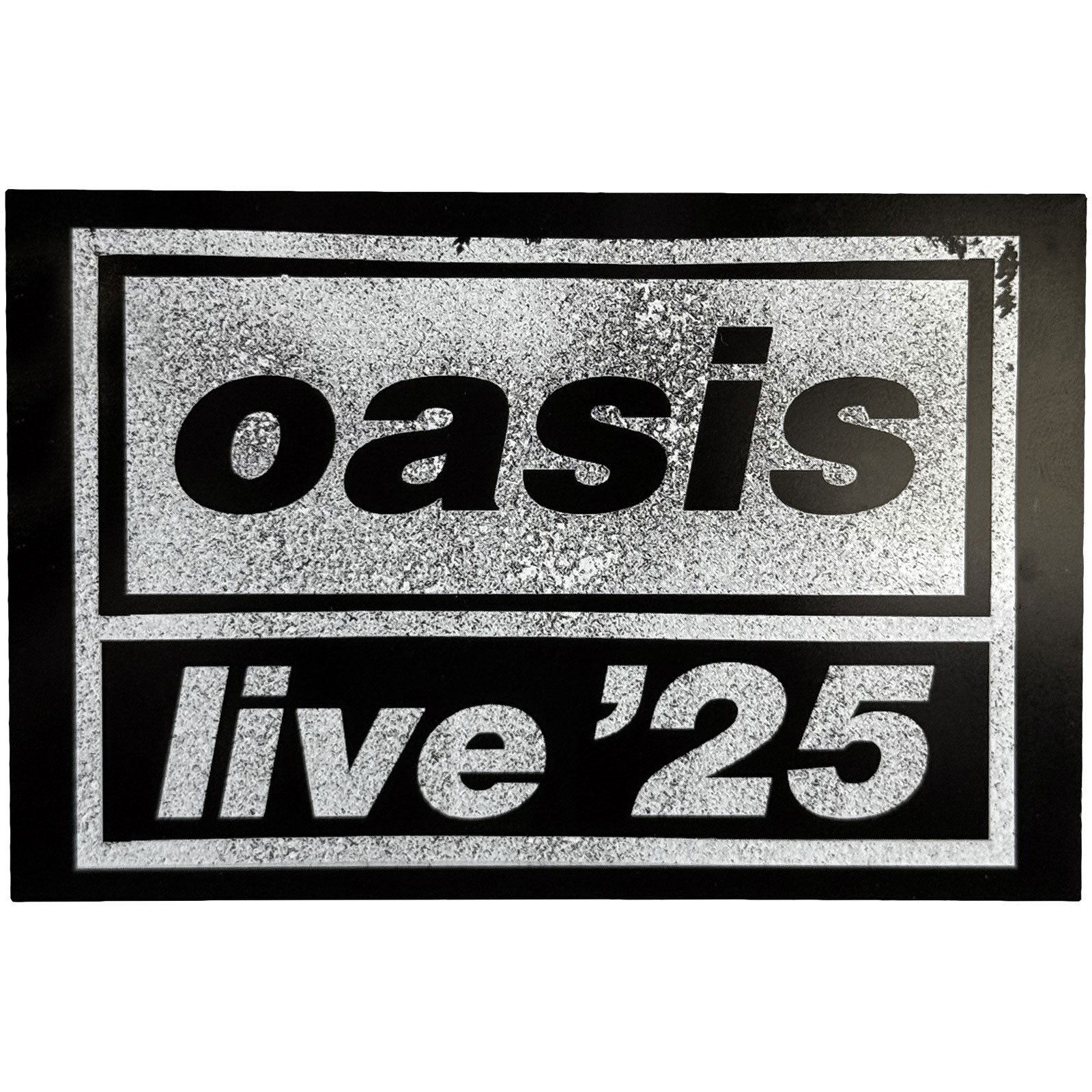 Oasis: Live '25 Logo (Ex - Tour) Magnet – officielt merchandise