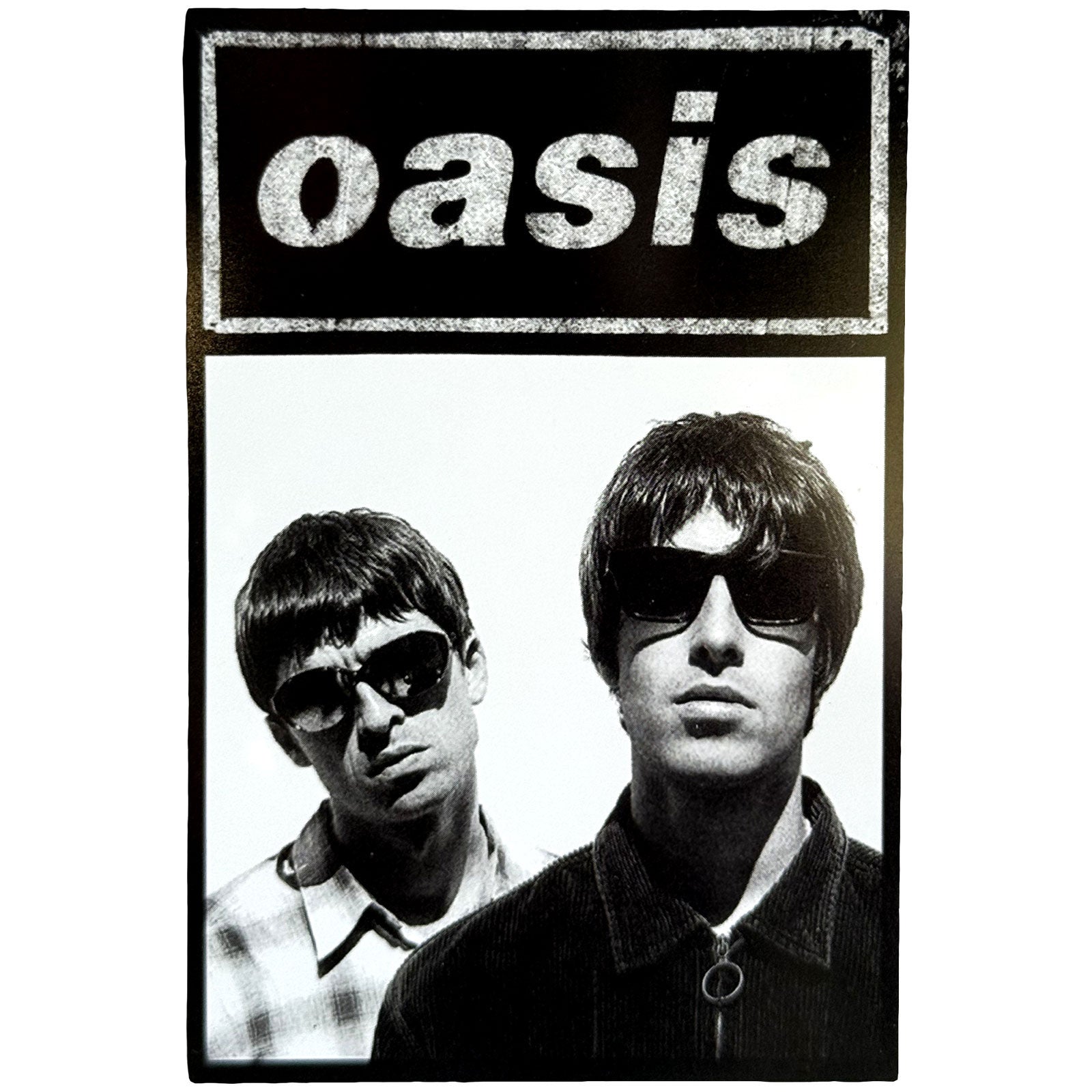 Oasis: Sunglasses Portrait (Ex - Tour) Magnet – officielt merchandise