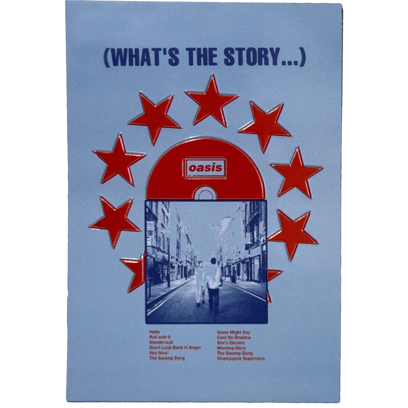 Oasis: What's The Story CD Blue (Ex - Tour) Magnet – officielt merchandise
