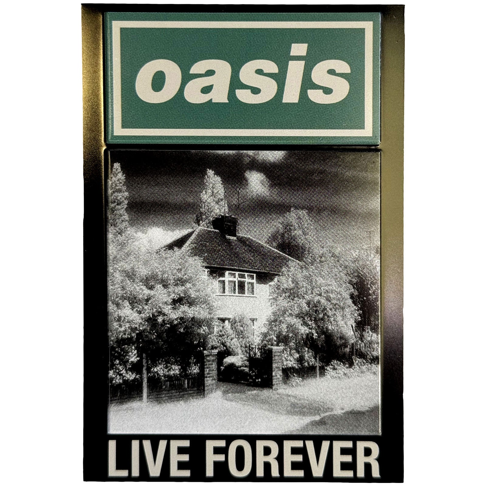 Oasis: Live Forever Single (Ex - Tour) Magnet – officielt merchandise