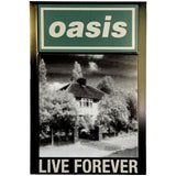 Oasis: Live Forever Single (Ex - Tour) Magnet – officielt merchandise