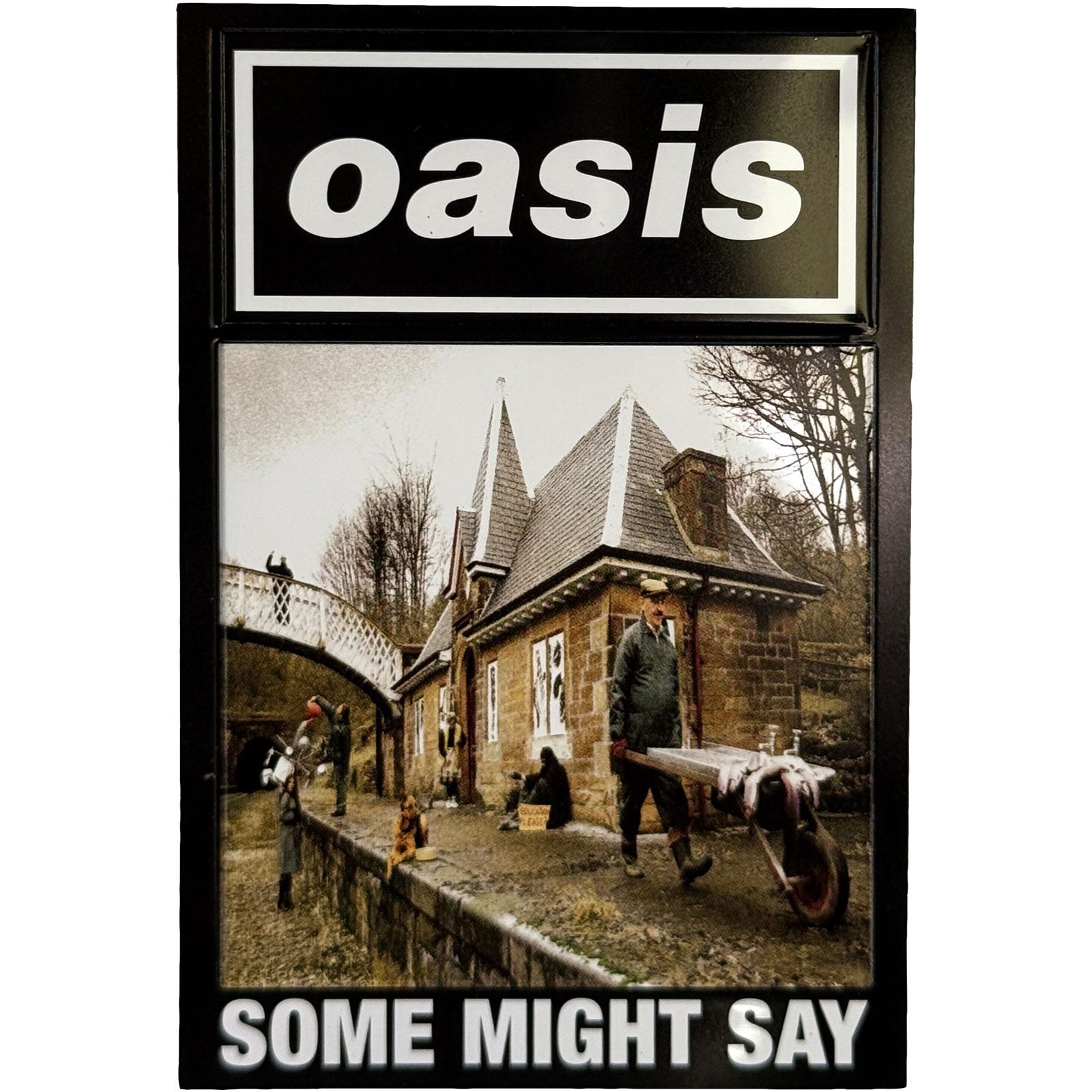 Oasis: Some Might Say Single (Ex - Tour) Magnet – officielt merchandise