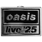 Oasis: Live '25 Logo (Ex - Tour) Pin badge – officielt merchandise