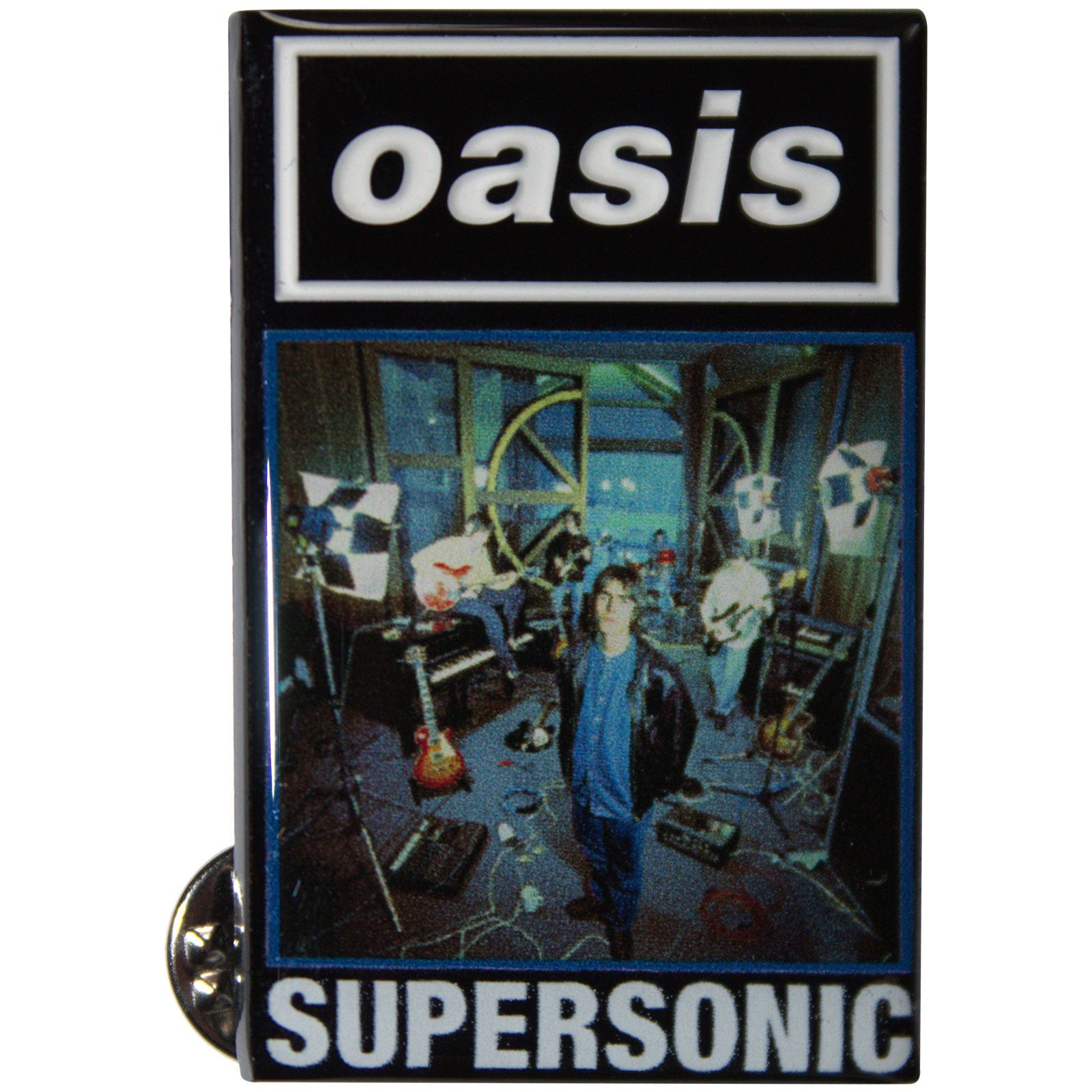 Oasis: Supersonic Single (Ex - Tour) Pin badge – officielt merchandise