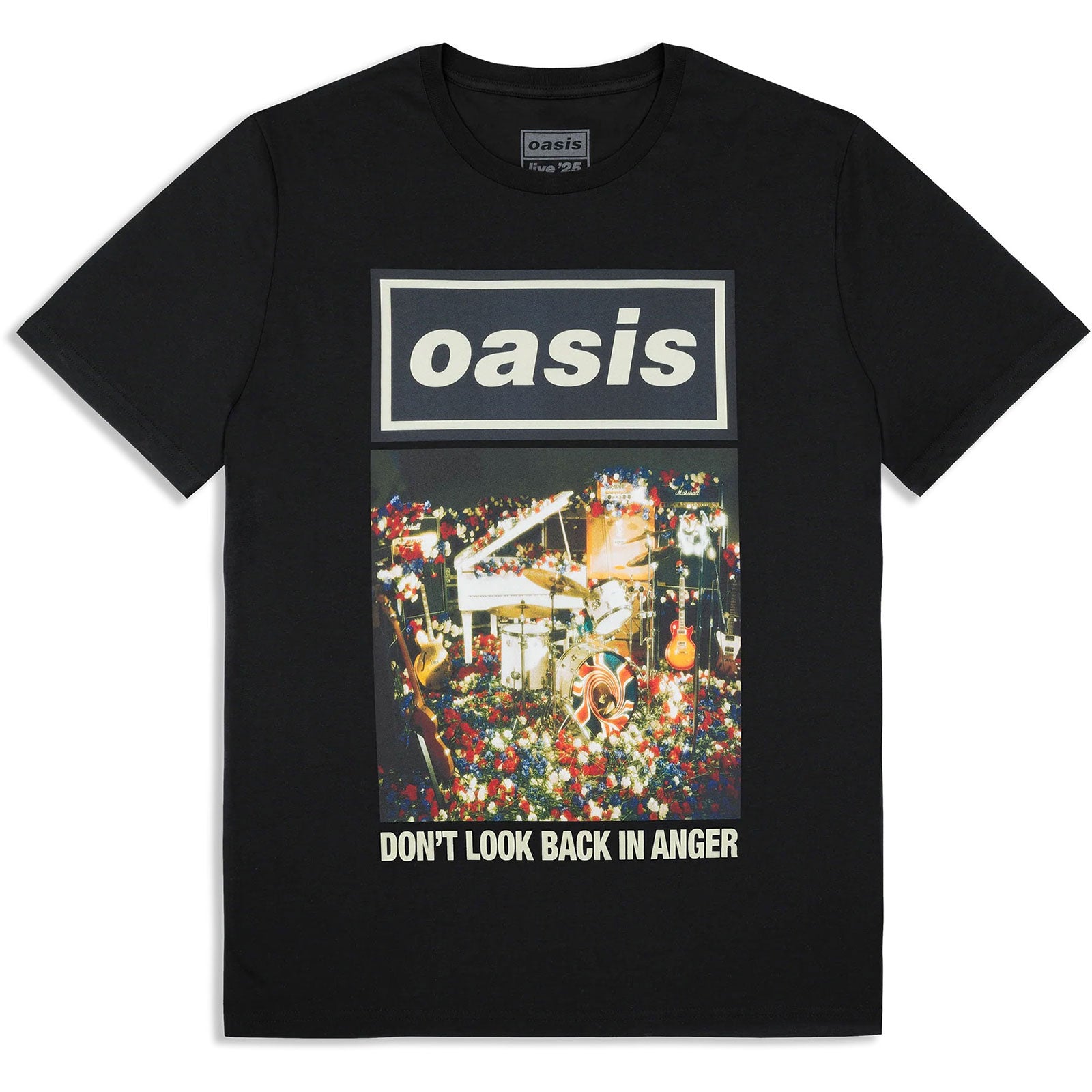 Oasis: Don't Look Back In Anger Single Cover (Ex - Tour) T-shirt – officielt merchandise