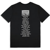 Oasis: Wonderwall Live 25 World Tour T-shirt – officielt merchandise
