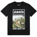Oasis: Some Might Say Single Cover (Ex - Tour) T-shirt – officielt merchandise