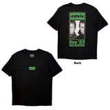 Oasis: Melbourne Half Faces Fan Store T-shirt – officielt merchandise