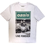 Oasis: Live Forever Single Cover (Ex - Tour) T-shirt – officielt merchandise