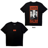 Oasis: Los Angeles Half Faces Fan Store T-shirt – officielt merchandise