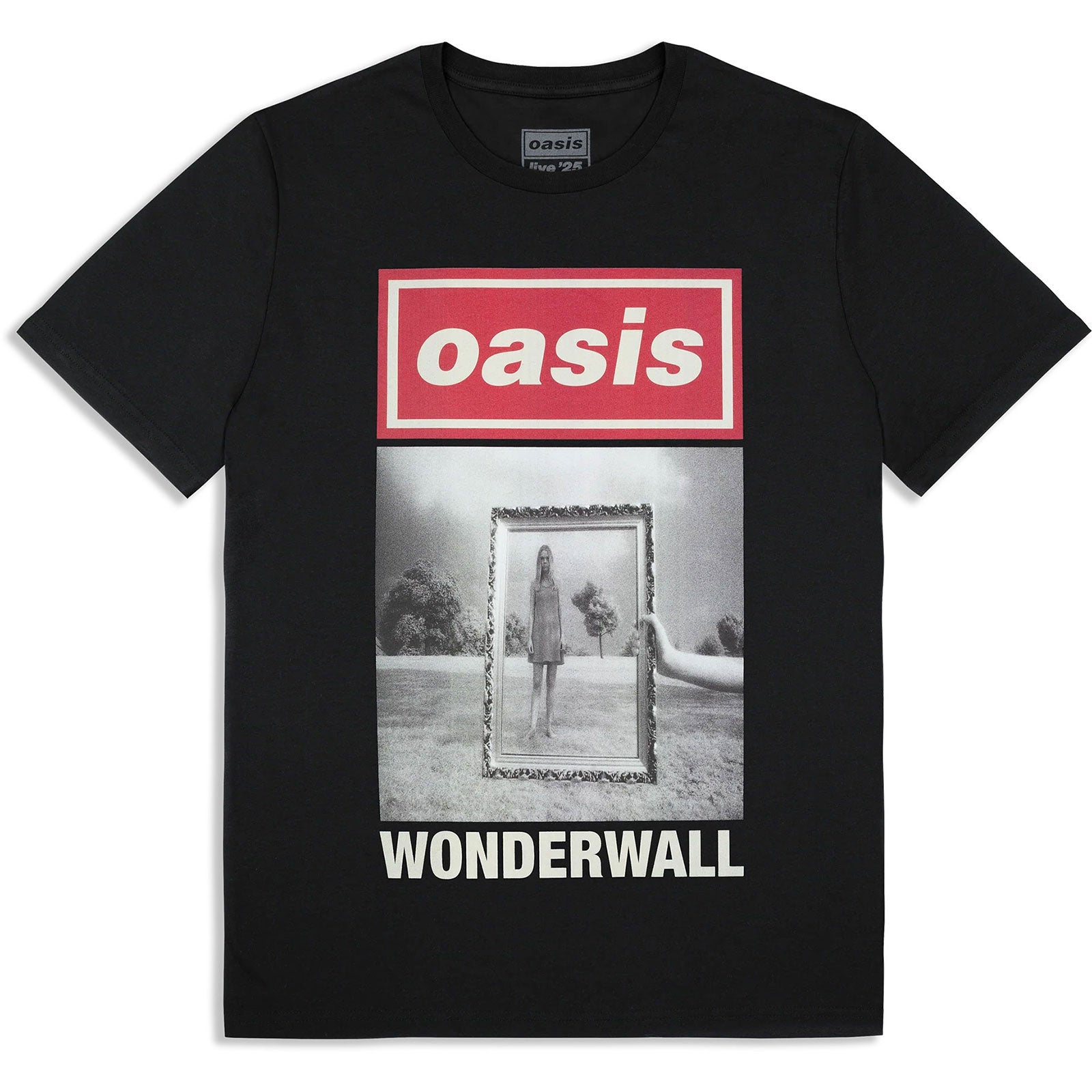 Oasis: Wonderwall Single Cover (Ex - Tour) T-shirt – officielt merchandise