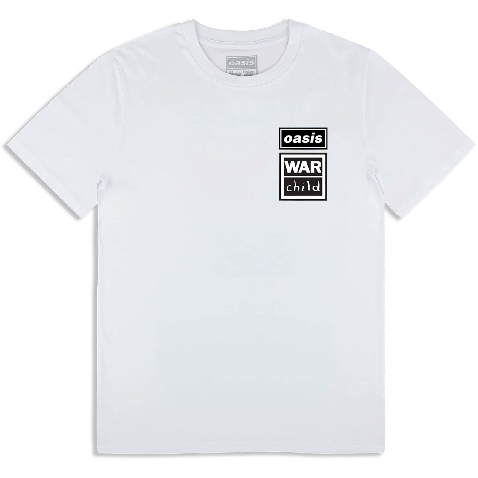 Oasis: War Child (Ex - Tour) T-shirt – officielt merchandise