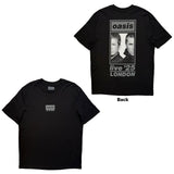 Oasis: London 28 Sept Event T-shirt – officielt merchandise