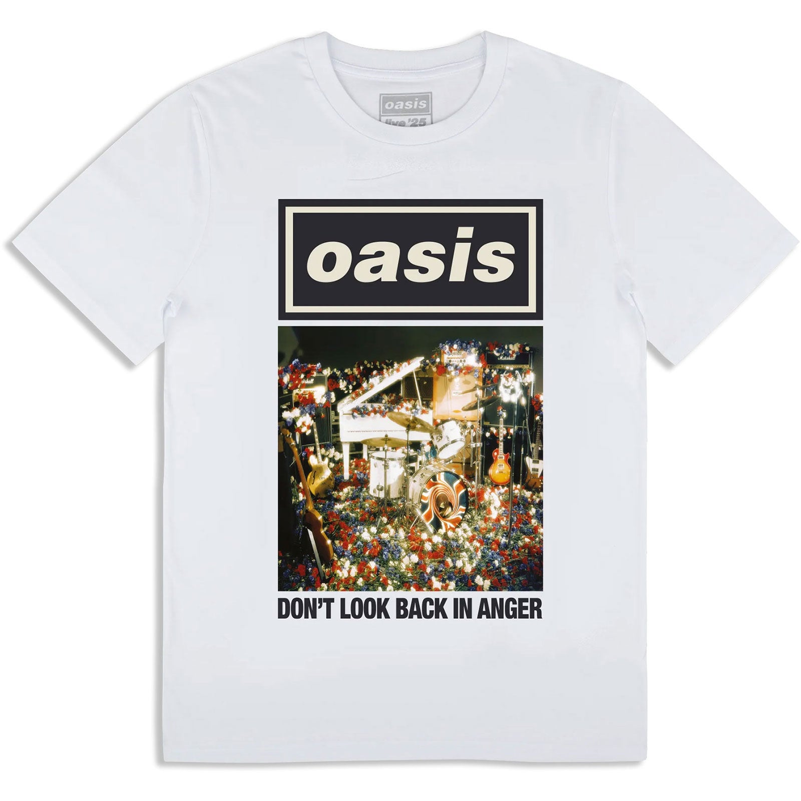 Oasis: Don't Look Back In Anger Single Cover (Ex - Tour) T-shirt – officielt merchandise