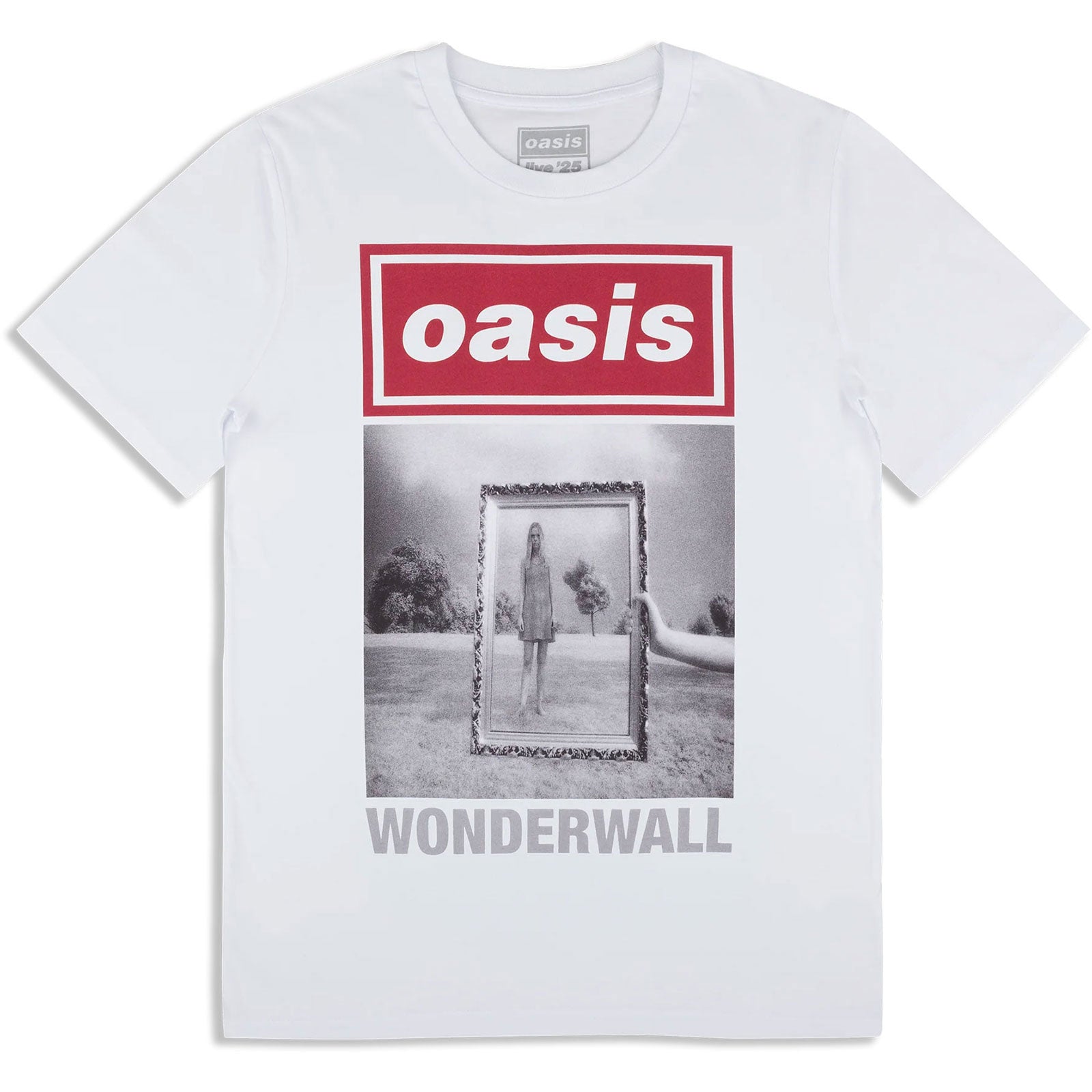 Oasis: Wonderwall Single Cover (Ex - Tour) T-shirt – officielt merchandise