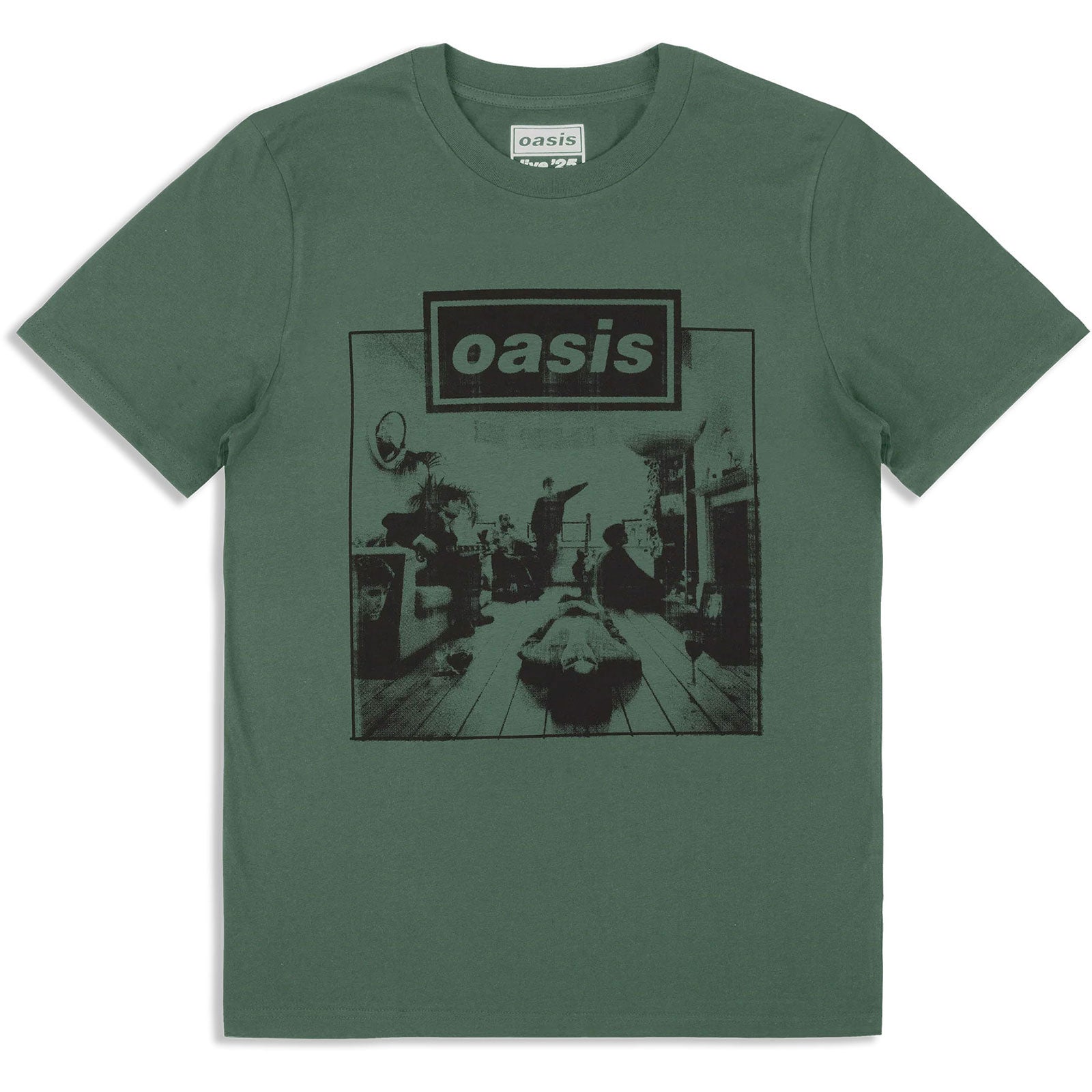 Oasis: Definitely Maybe Frame (Ex - Tour) T-shirt – officielt merchandise
