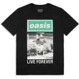 Oasis: Live Forever Single Cover (Ex - Tour) T-shirt – officielt merchandise