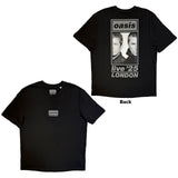 Oasis: London 27 Sept Event T-shirt – officielt merchandise