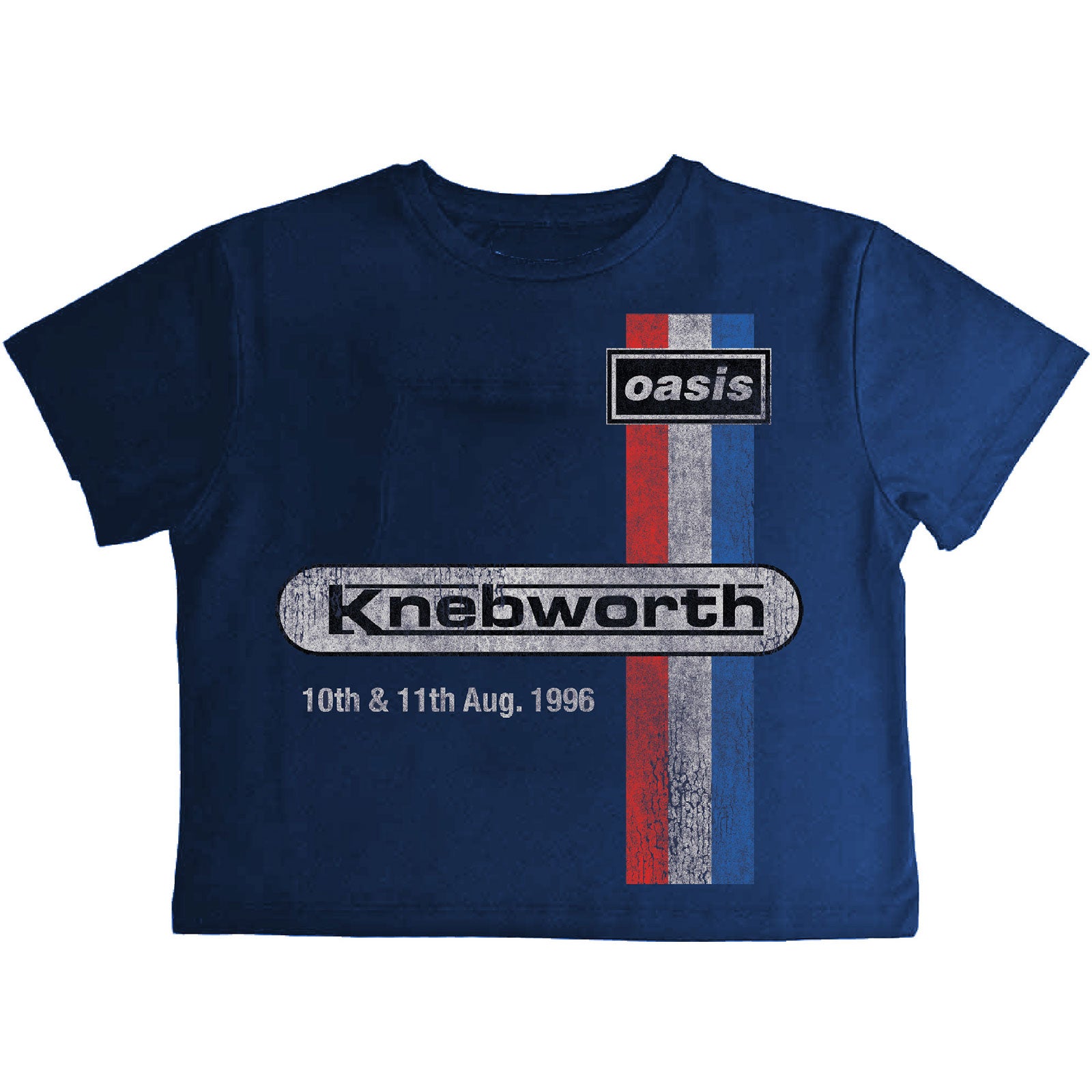 Oasis: Knebworth '96 Crop Top (Kvinder)