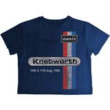 Oasis: Knebworth '96 Crop Top (Kvinder)