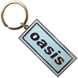 Oasis: Logo Sky Blue Keychain (Die Casting)