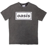 Oasis: Decca Logo Stone Wash T-Shirt (Wash)