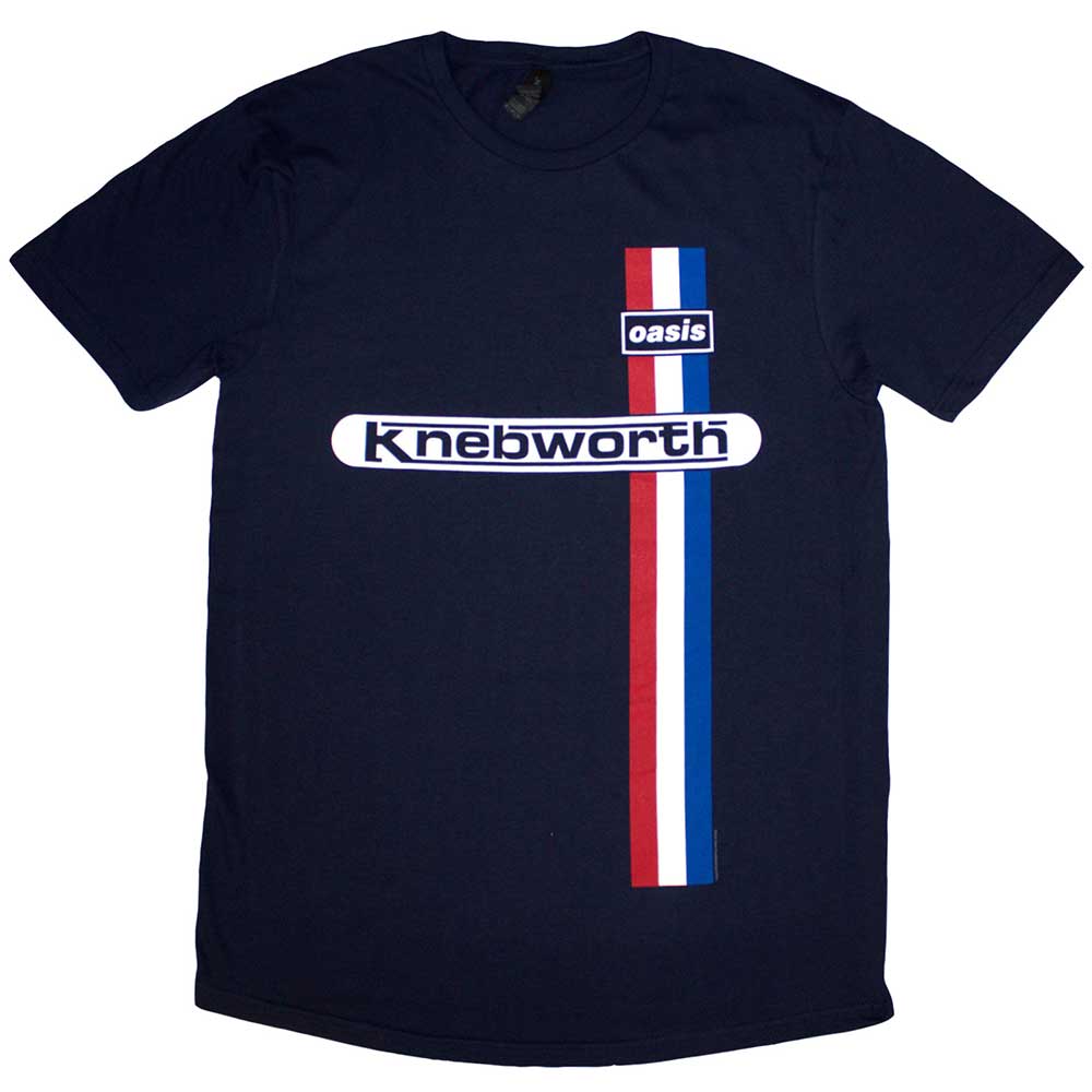 Oasis: Knebworth Vertical Stripe T-Shirt