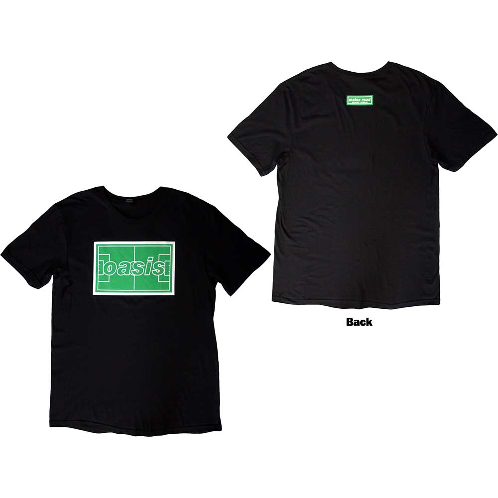 Oasis: Maine Road Football Pitch T-Shirt
