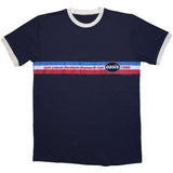 Oasis: 1996 Tour Horizontal Stripes Ringer Ringer T-Shirt