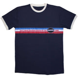 Oasis: 1996 Tour Horizontal Stripes Ringer T-Shirt