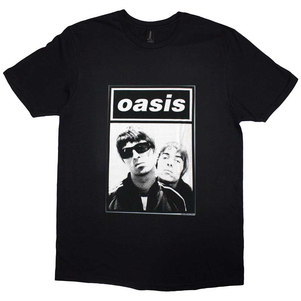 Oasis: Noel & Liam Boxed Photo T-Shirt