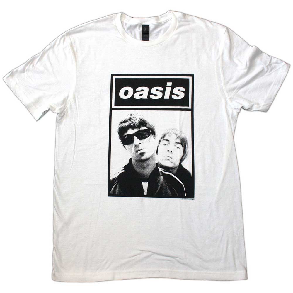 Oasis: Noel & Liam Boxed Photo T-Shirt