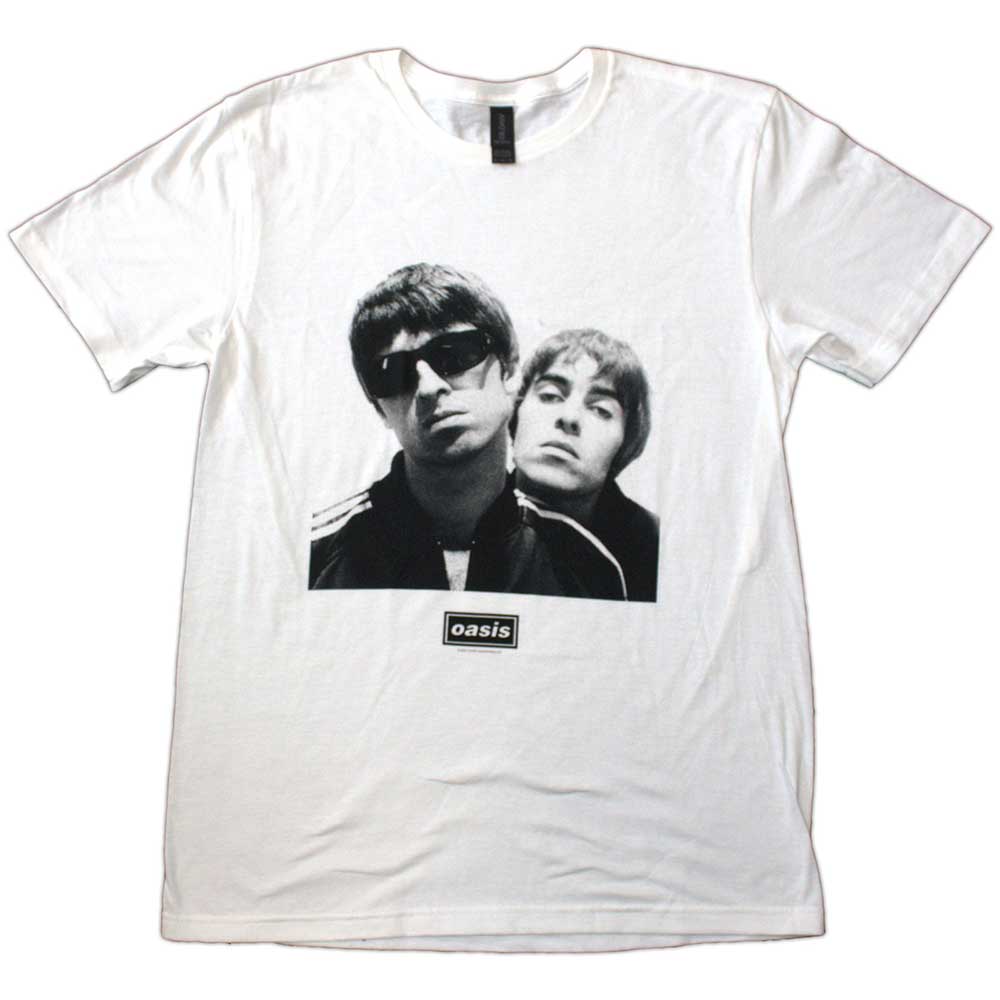 Oasis: Noel & Liam Square Photo T-Shirt