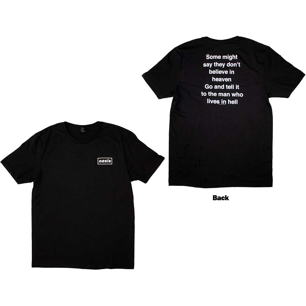 Oasis: Some Might Say Lyric T-Shirt
