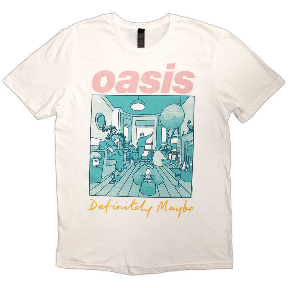 Oasis: Definitely Maybe Illustration Colour T-Shirt