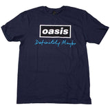 Oasis: Definitely Maybe Text Logo T-Shirt
