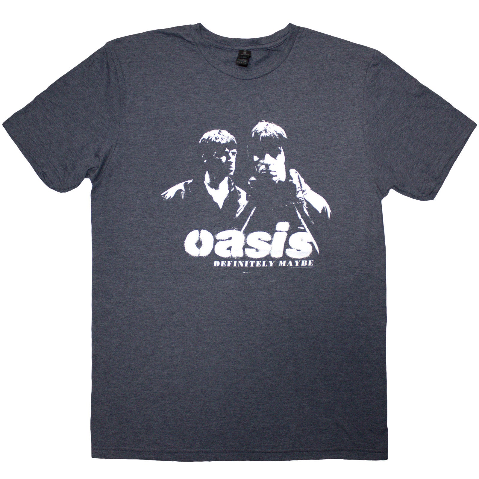 Oasis: Definitely Maybe Photo Stencil T-Shirt