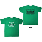 Oasis: 1998 World Tour - Mexico City T-Shirt (Back Print)