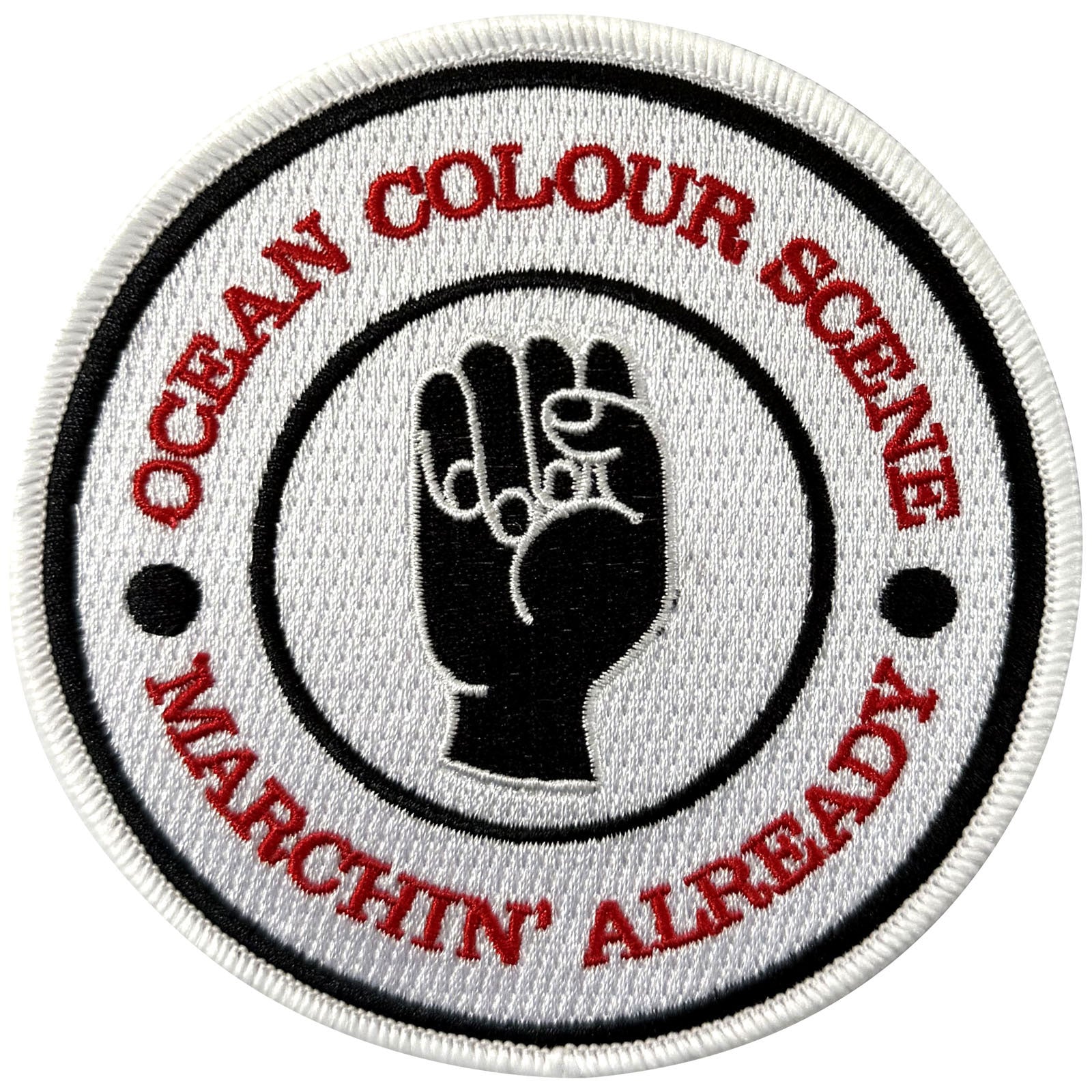 Ocean Colour Scene: Marchin' Fist Patch – officielt merchandise