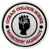 Ocean Colour Scene: Marchin' Fist Patch – officielt merchandise